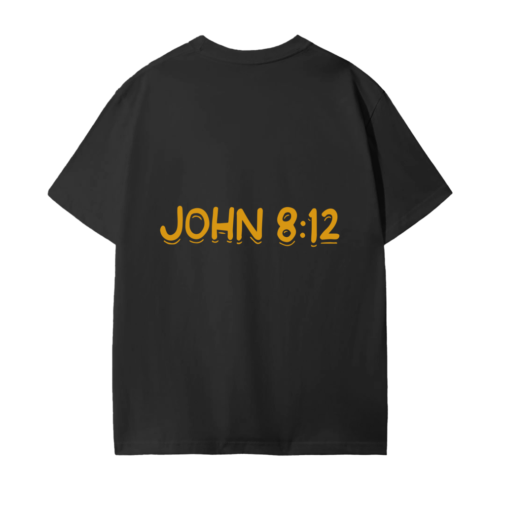 SEEK THE LIGHT Cotton T-Shirt