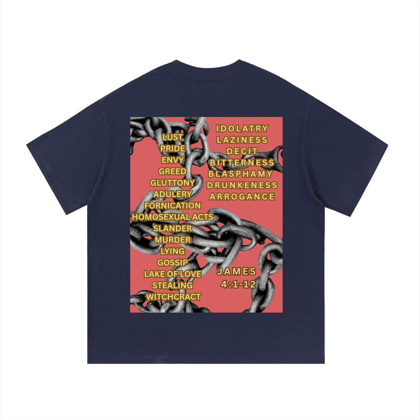 DONT BE DECEIVED Essential Cotton T-Shirt