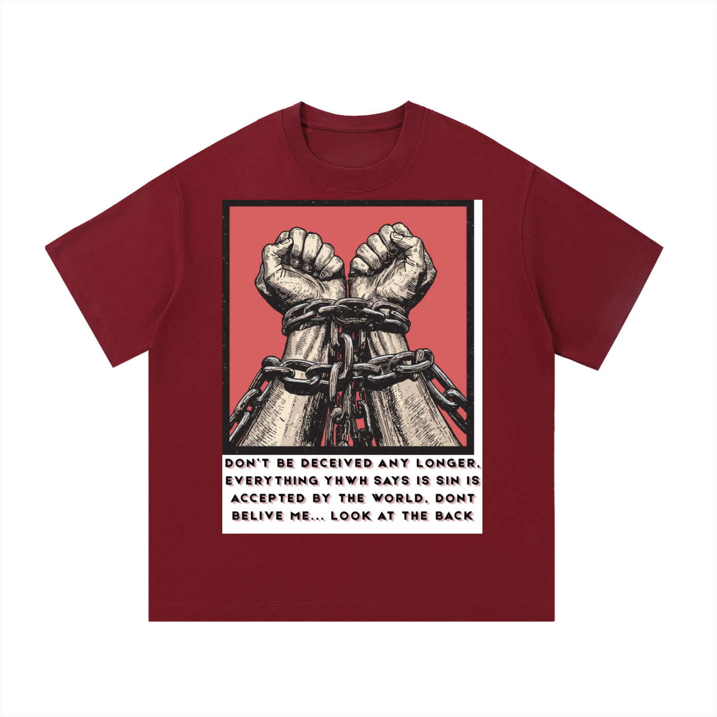 DONT BE DECEIVED Essential Cotton T-Shirt