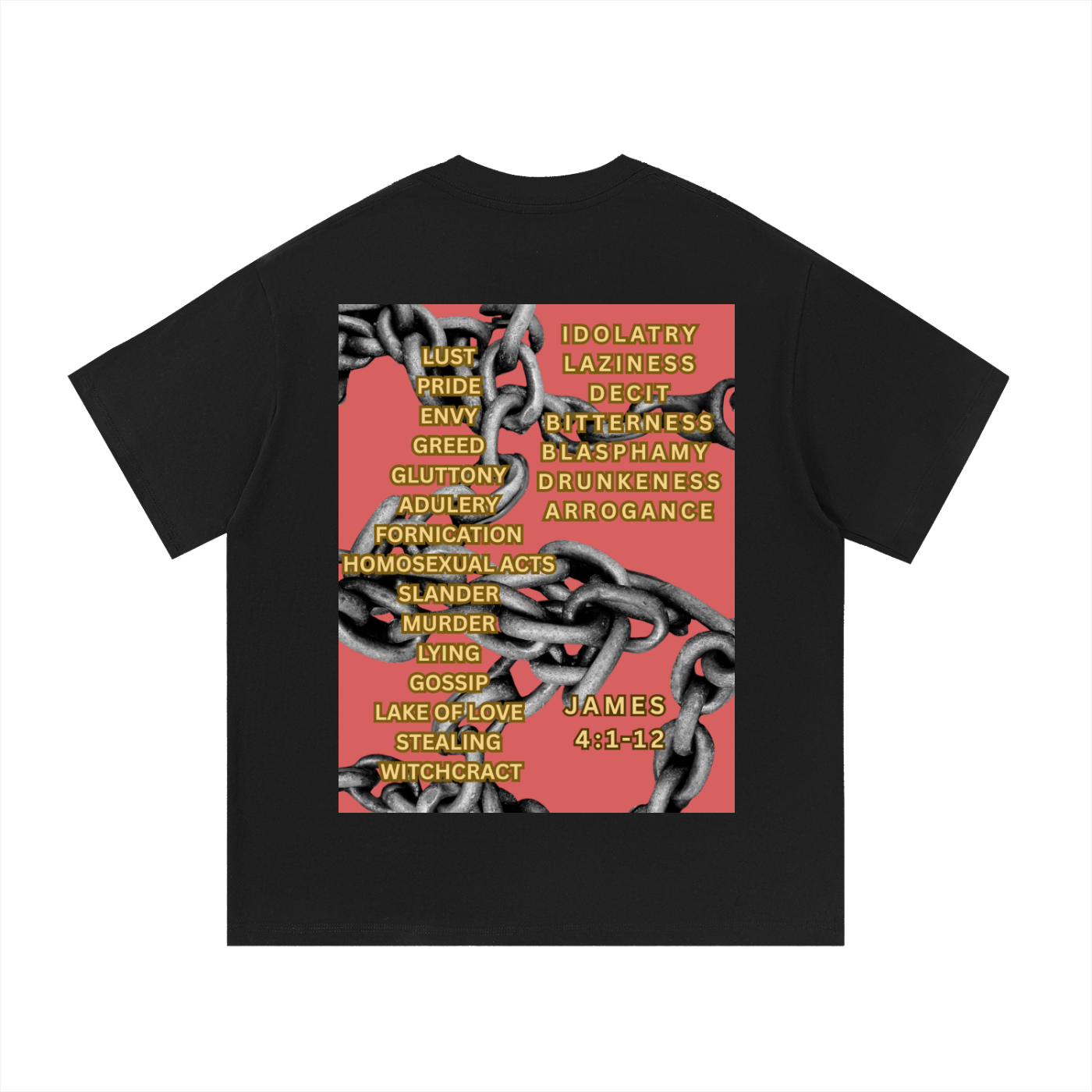 DONT BE DECEIVED Essential Cotton T-Shirt