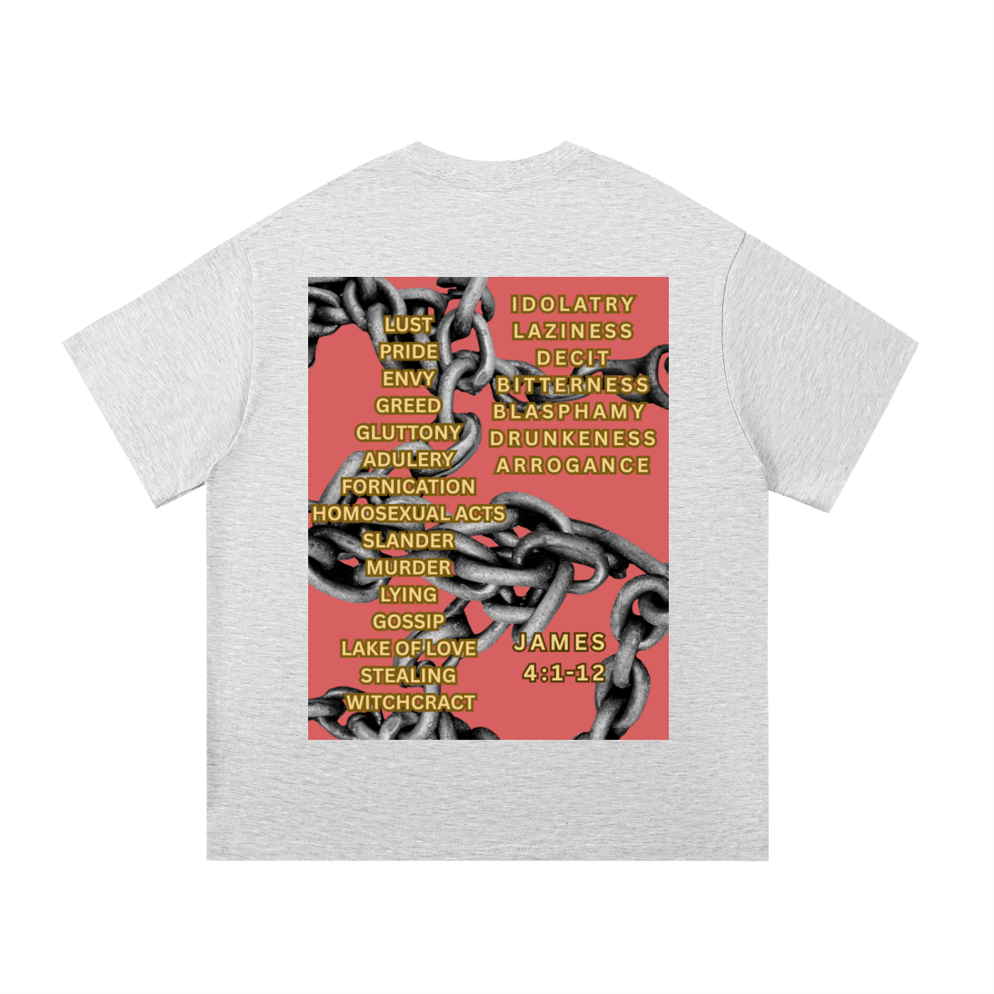 DONT BE DECEIVED Essential Cotton T-Shirt