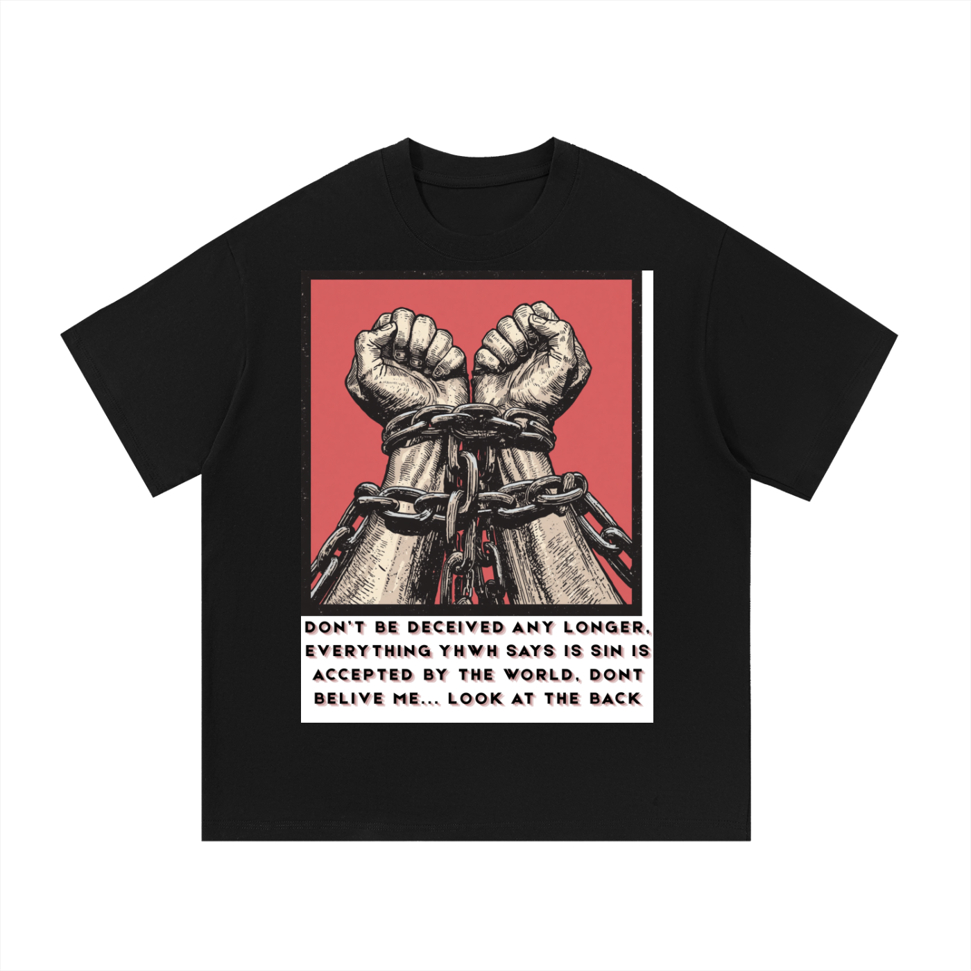 DONT BE DECEIVED Essential Cotton T-Shirt