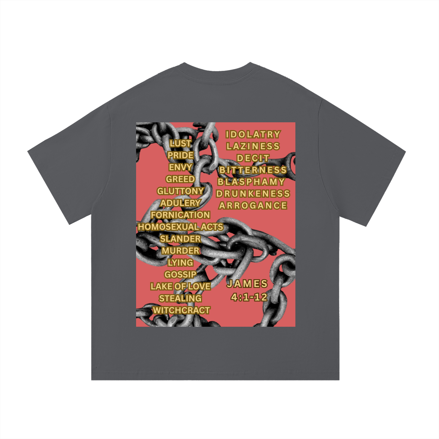 DONT BE DECEIVED Essential Cotton T-Shirt