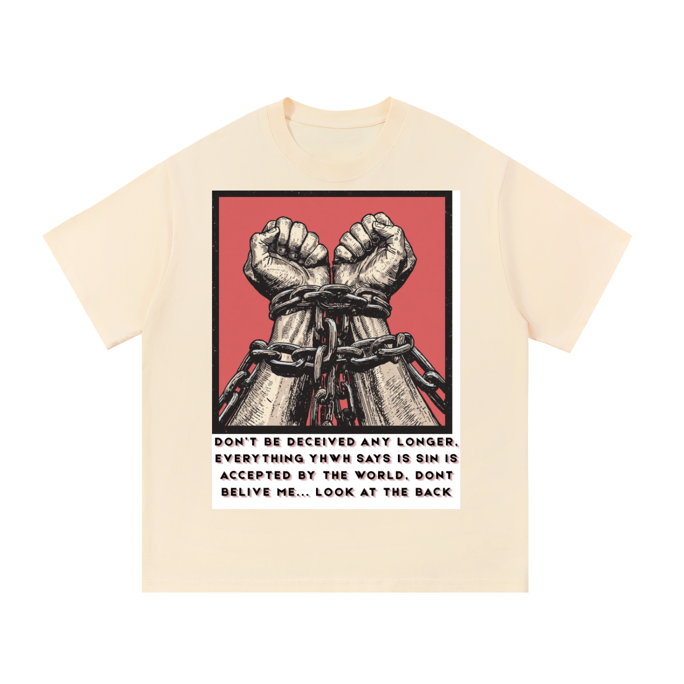 DONT BE DECEIVED Essential Cotton T-Shirt