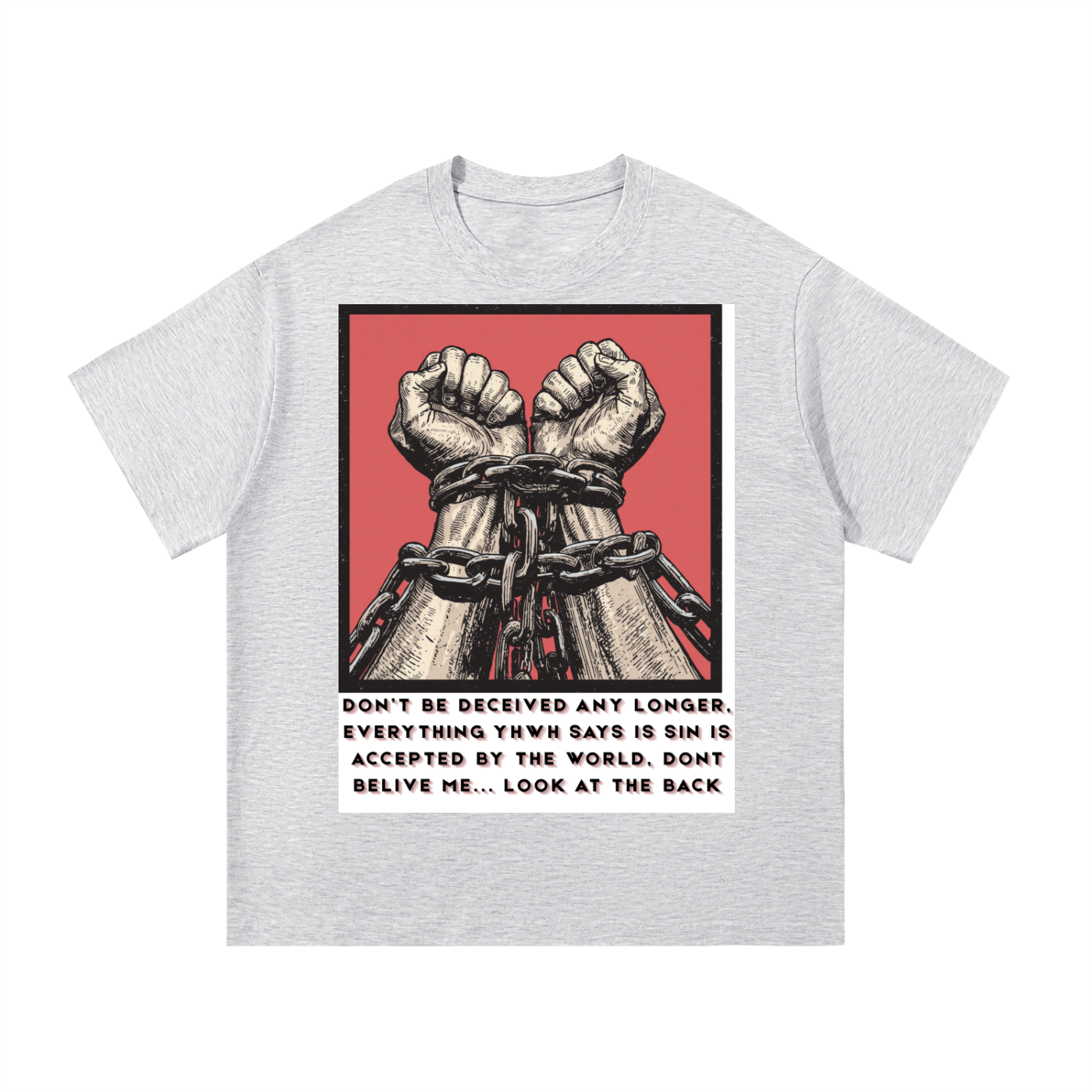 DONT BE DECEIVED Essential Cotton T-Shirt
