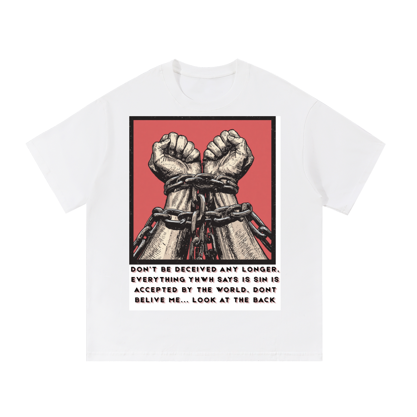 DONT BE DECEIVED Essential Cotton T-Shirt
