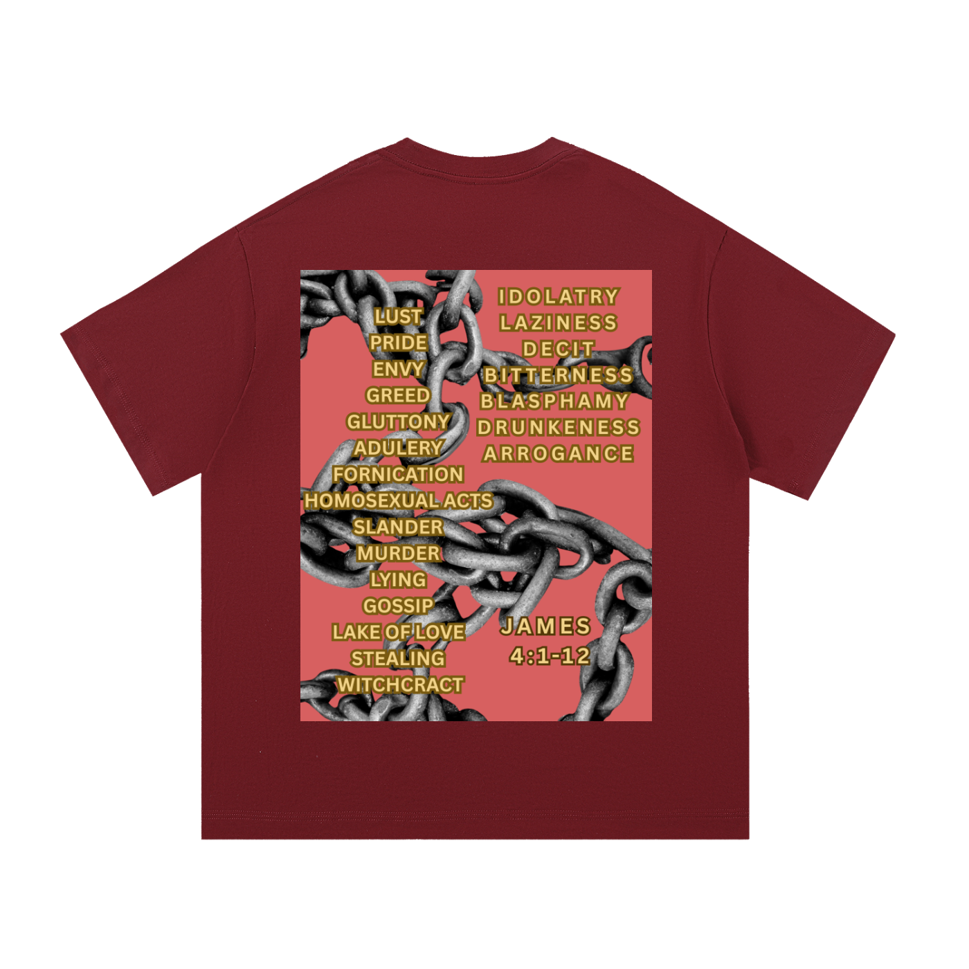 DONT BE DECEIVED Essential Cotton T-Shirt