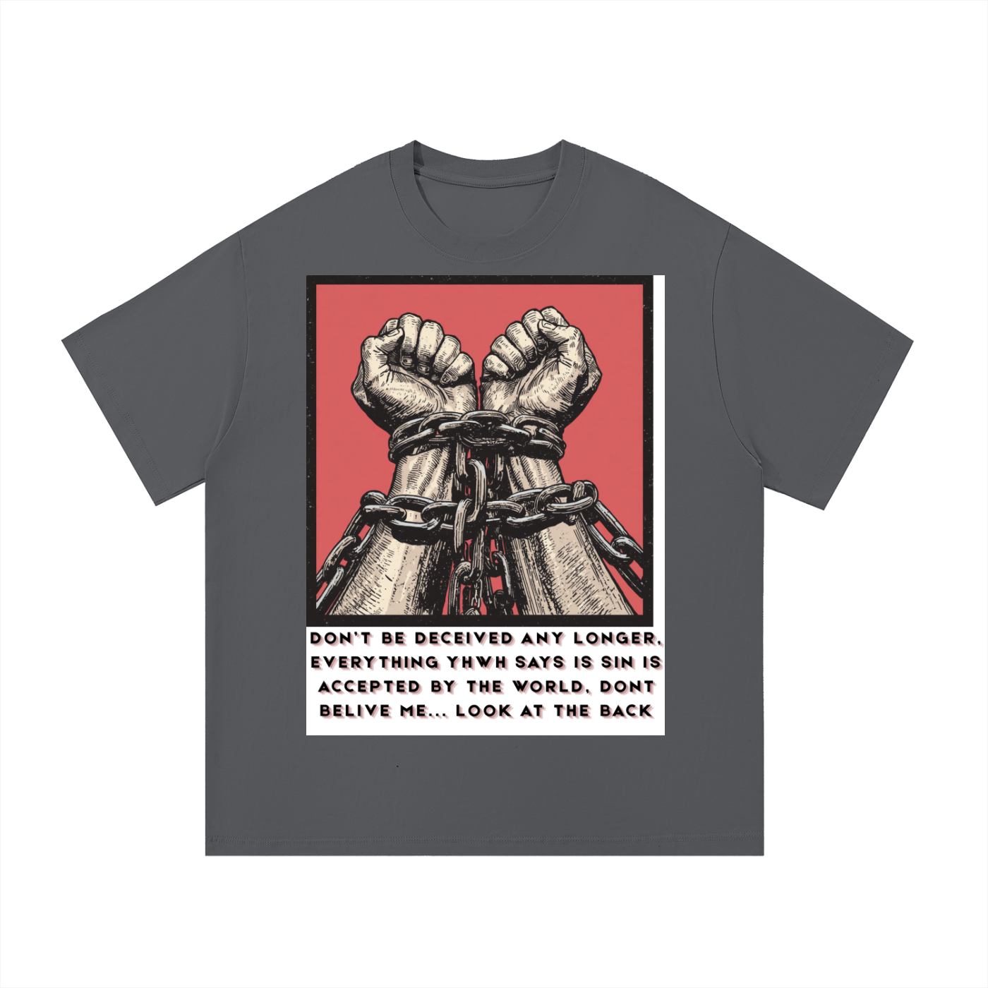 DONT BE DECEIVED Essential Cotton T-Shirt