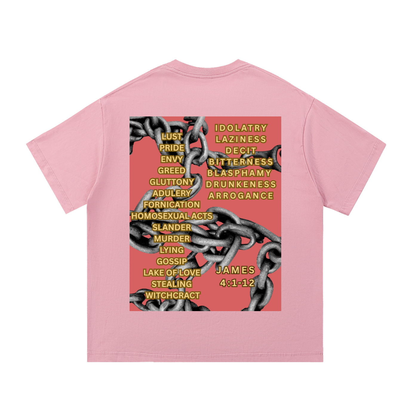 DONT BE DECEIVED Essential Cotton T-Shirt