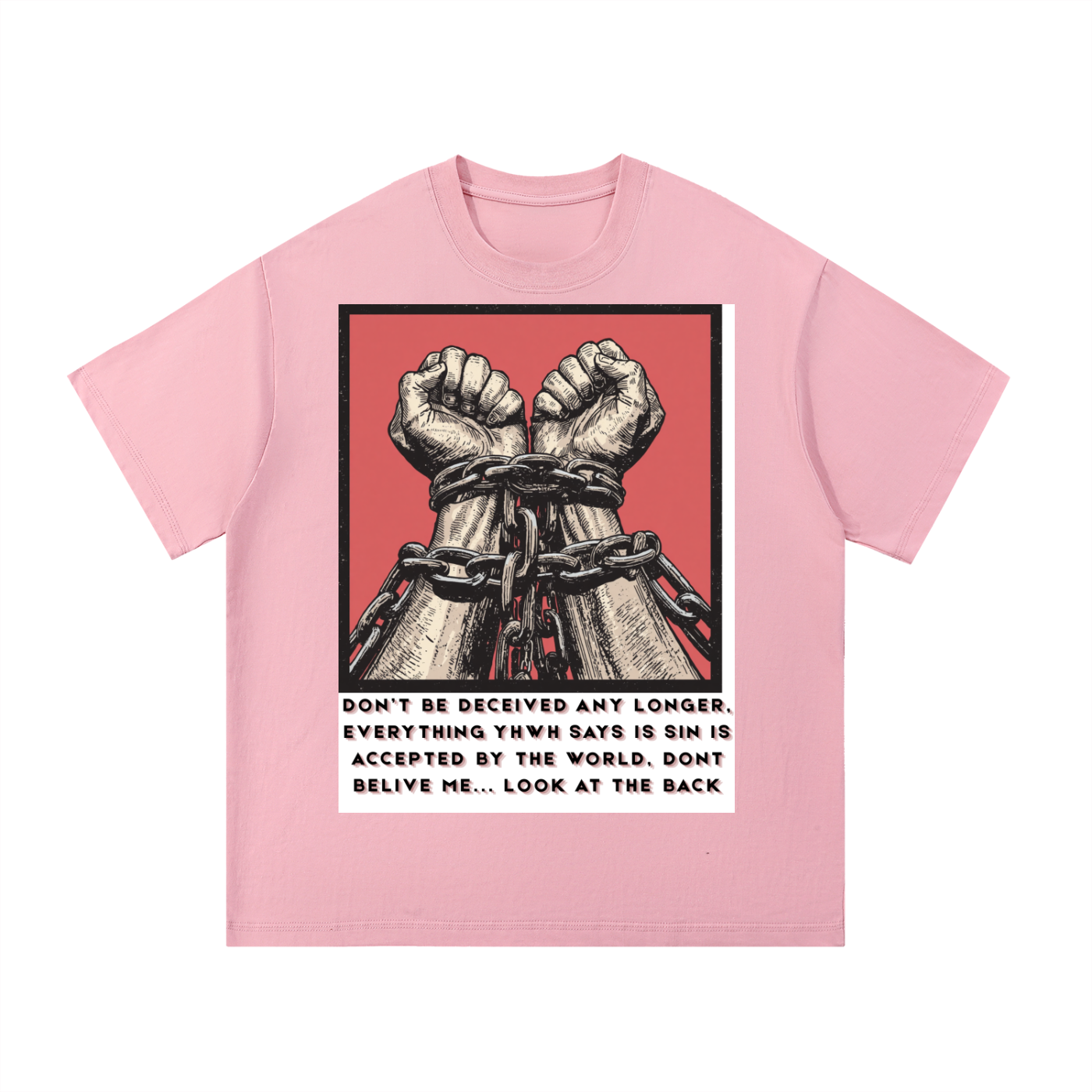 DONT BE DECEIVED Essential Cotton T-Shirt