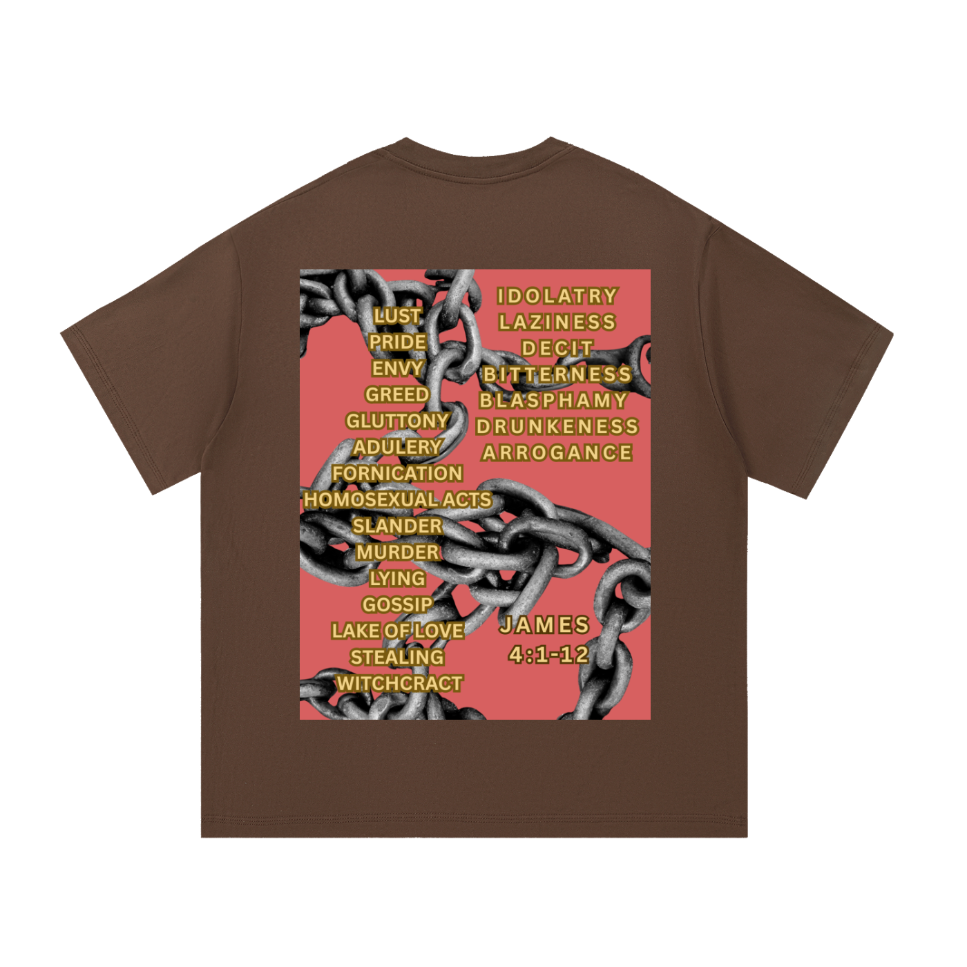 DONT BE DECEIVED Essential Cotton T-Shirt