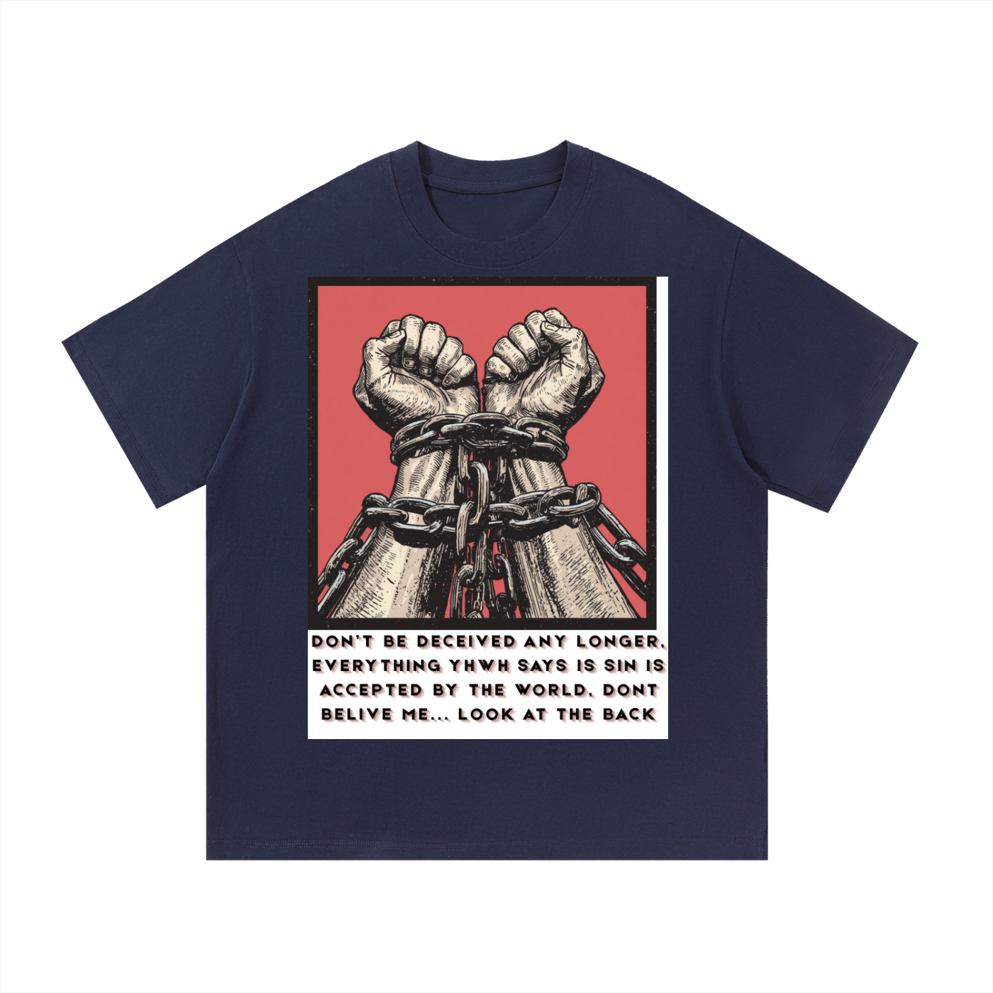 DONT BE DECEIVED Essential Cotton T-Shirt