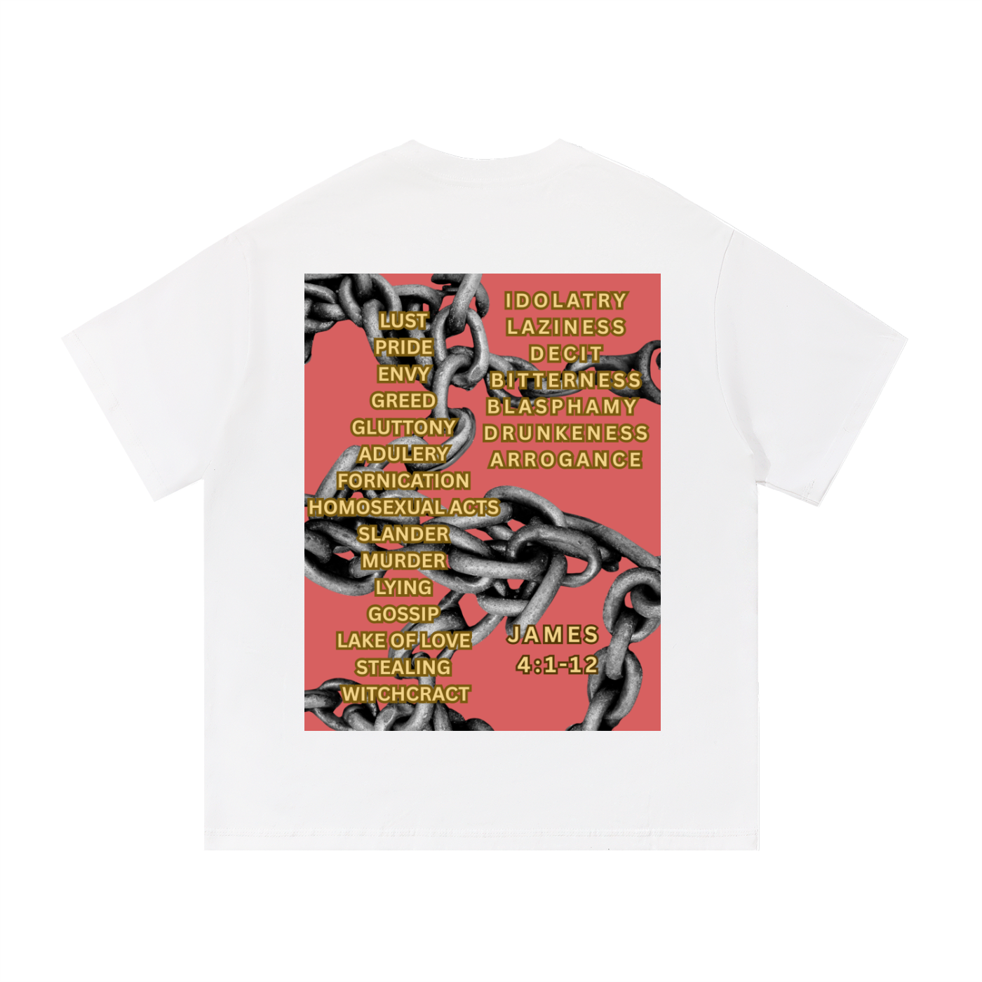 DONT BE DECEIVED Essential Cotton T-Shirt
