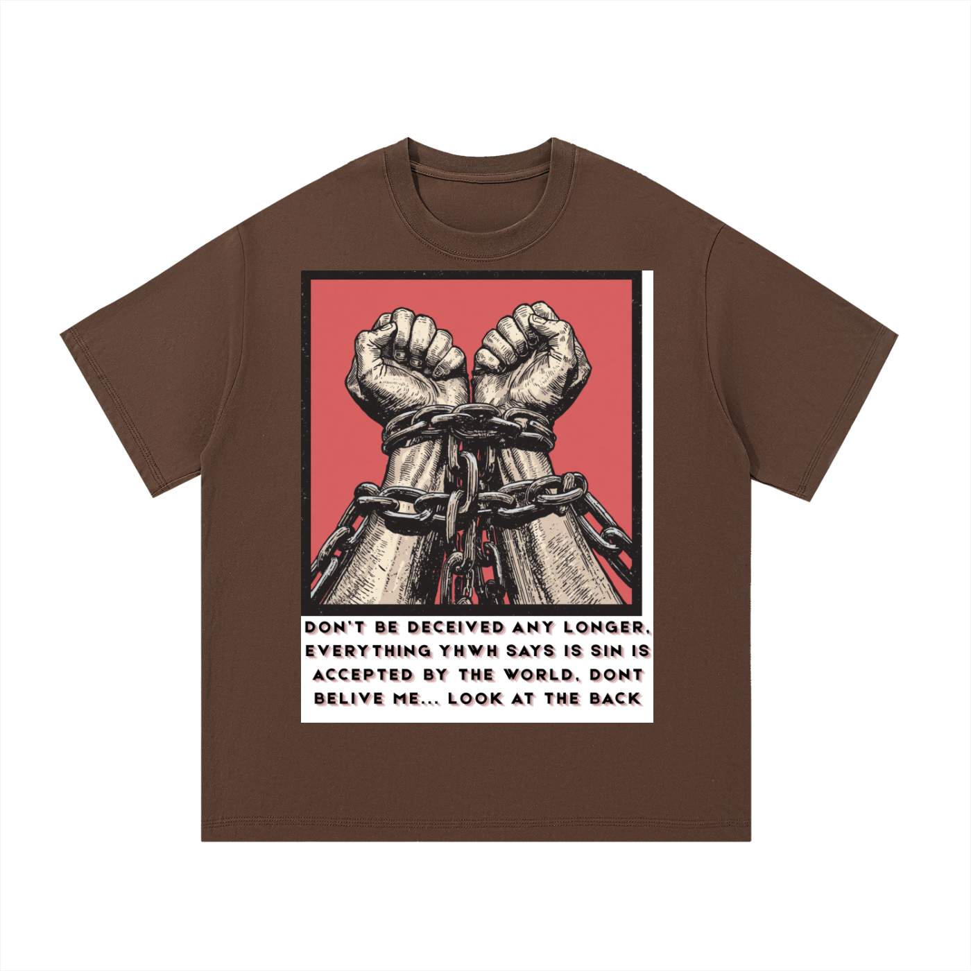 DONT BE DECEIVED Essential Cotton T-Shirt